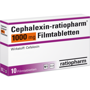 Cephalexin-ratiopharm® 1000 mg Filmtabletten