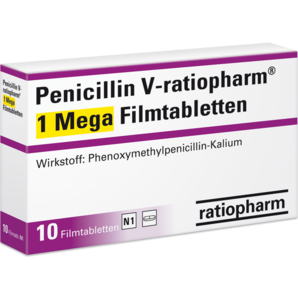 Penicillin V-ratiopharm® 1 Mega Filmtabletten
