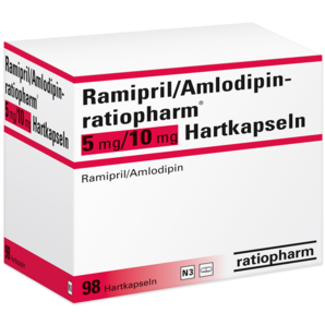 Ramipril/Amlodipin-ratiopharm® 5 mg/10 mg Hartkapseln