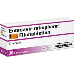 Entecavir-ratiopharm® 1 mg Filmtabletten