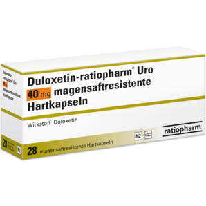 Duloxetin-ratiopharm® Uro 40 mg magensaftresistente Hartkapseln