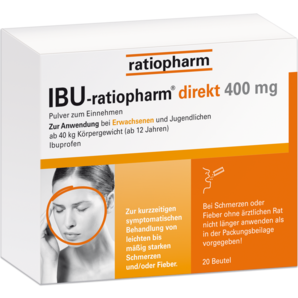 IBU-ratiopharm® direkt 400 mg Pulver zum Einnehmen