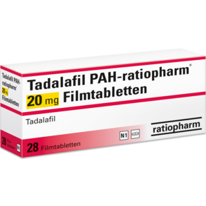 Tadalafil PAH-ratiopharm® 20 mg Filmtabletten