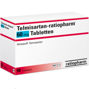 Telmisartan-ratiopharm® 60 mg Tabletten
