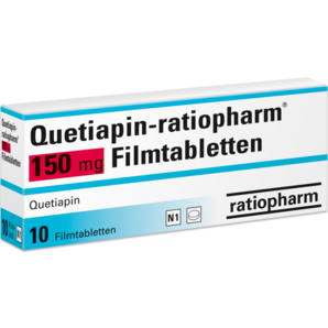 Quetiapin-ratiopharm® 150 mg Filmtabletten