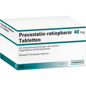 Pravastatin-ratiopharm® 40 mg Tabletten