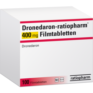 Dronedaron-ratiopharm® 400 mg Filmtabletten