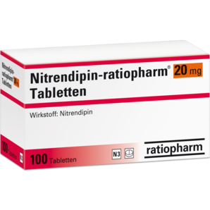 Nitrendipin-ratiopharm® 20 mg Tabletten