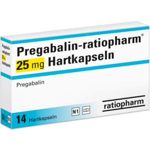 Pregabalin-ratiopharm® 25 mg Hartkapseln