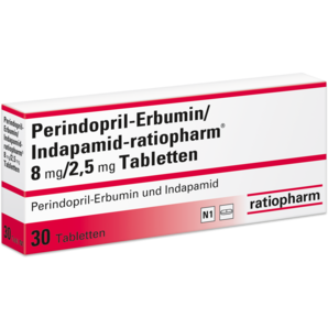 Perindopril-Erbumin/Indapamid-ratiopharm® 8 mg/2,5 mg Tabletten