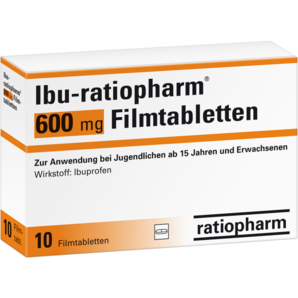 Ibu-ratiopharm® 600 mg Filmtabletten