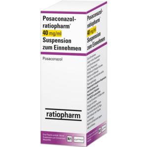 Posaconazol-ratiopharm® 40 mg/ml Suspension zum Einnehmen