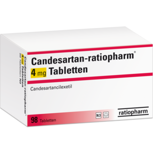 Candesartan-ratiopharm® 4 mg Tabletten