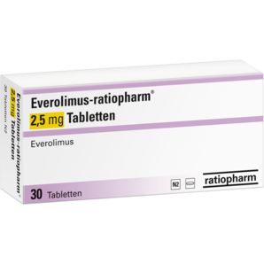 Everolimus-ratiopharm® 2,5 mg Tabletten