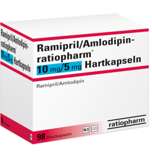 Ramipril/Amlodipin-ratiopharm® 10 mg/5 mg Hartkapseln