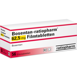 Bosentan-ratiopharm® 62,5 mg Filmtabletten
