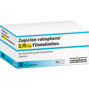 Zopiclon-ratiopharm® 3,75 mg Filmtabletten