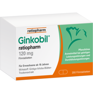 Ginkobil® ratiopharm 120 mg Filmtabletten