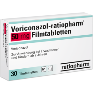Voriconazol-ratiopharm® 50 mg Filmtabletten
