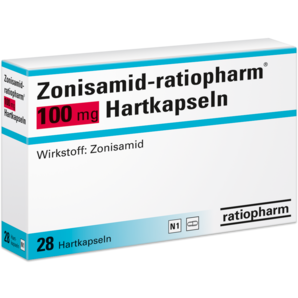 Zonisamid-ratiopharm® 100 mg Hartkapseln