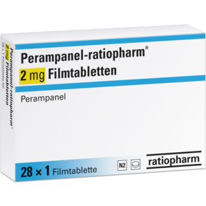 Perampanel-ratiopharm® 2 mg Filmtabletten