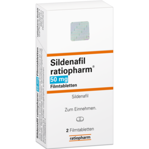 Sildenafil ratiopharm 50 mg Filmtabletten