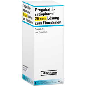 Pregabalin-ratiopharm® 20 mg/ml Lösung zum Einnehmen