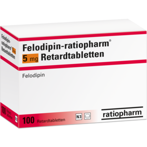 Felodipin-ratiopharm® 5 mg Retardtabletten