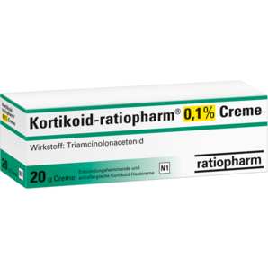 Kortikoid-ratiopharm® 0,1 % Creme