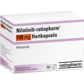 Nilotinib-ratiopharm® 150 mg Hartkapseln