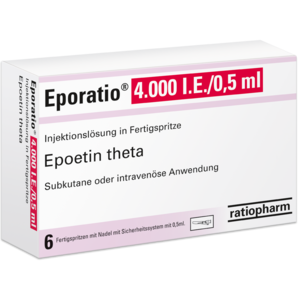 Eporatio® 4.000 I.E./0,5 ml Injektionslösung in Fertigspritze