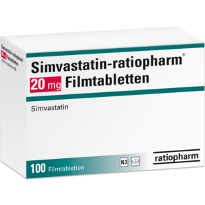 Simvastatin-ratiopharm® 20 mg Filmtabletten
