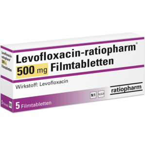 Levofloxacin-ratiopharm® 500 mg Filmtabletten