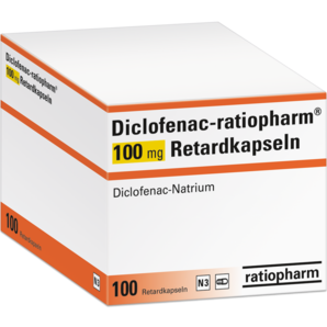 Diclofenac-ratiopharm® 100 mg Retardkapseln