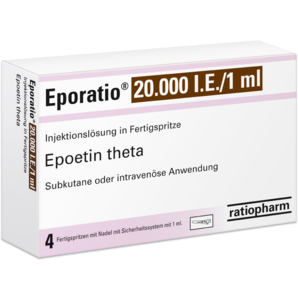 Eporatio® 20.000 I.E./1,0 ml Injektionslösung in Fertigspritze
