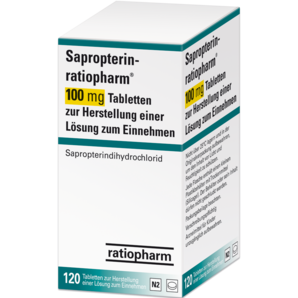Sapropterin-ratiopharm® 100 mg Tabletten zur Herstellung einer Lösung zum Einnehmen