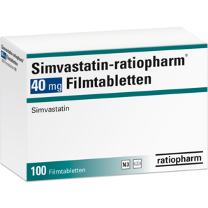 Simvastatin-ratiopharm® 40 mg Filmtabletten