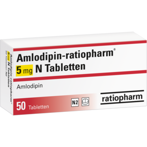 Amlodipin-ratiopharm® 5 mg N Tabletten