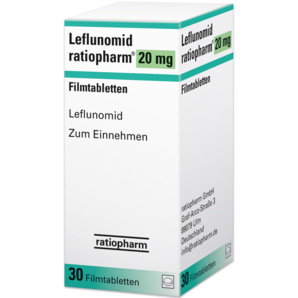 Leflunomid ratiopharm® 20 mg Filmtabletten