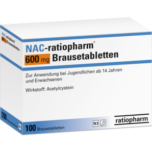 NAC-ratiopharm® 600 mg Brausetabletten