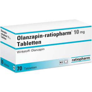 Olanzapin-ratiopharm® 10 mg Tabletten