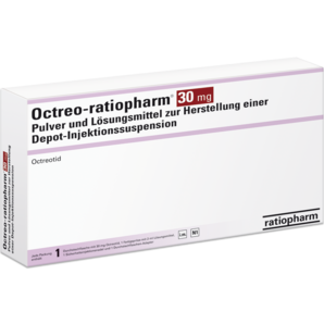 Octreo-ratiopharm® 30 mg Pulver und Lösungsmittel zur Herstellung einer Depot-Injektionssuspension
