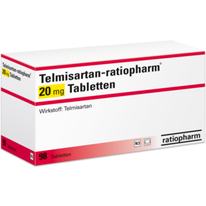 Telmisartan-ratiopharm® 20 mg Tabletten