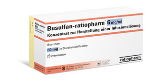 Busulfan-ratiopharm® 6 mg/ml Konzentrat zur Herstellung einer Infusionslösung