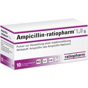 Ampicillin-ratiopharm® 1,0 g