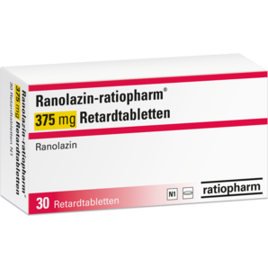 Ranolazin-ratiopharm® 375 mg Retardtabletten