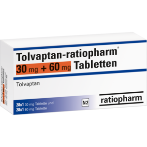 Tolvaptan-ratiopharm® 30 mg + 60 mg Tabletten