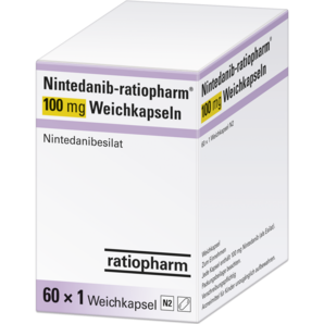Nintedanib-ratiopharm® 100 mg Weichkapseln