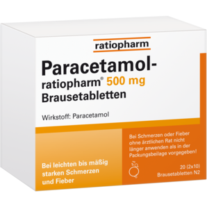 Paracetamol-ratiopharm® 500 mg Brausetabletten