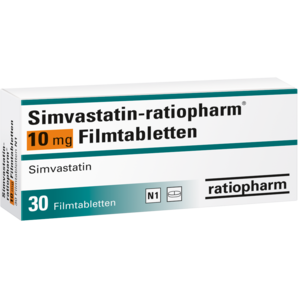 Simvastatin-ratiopharm® 10 mg Filmtabletten